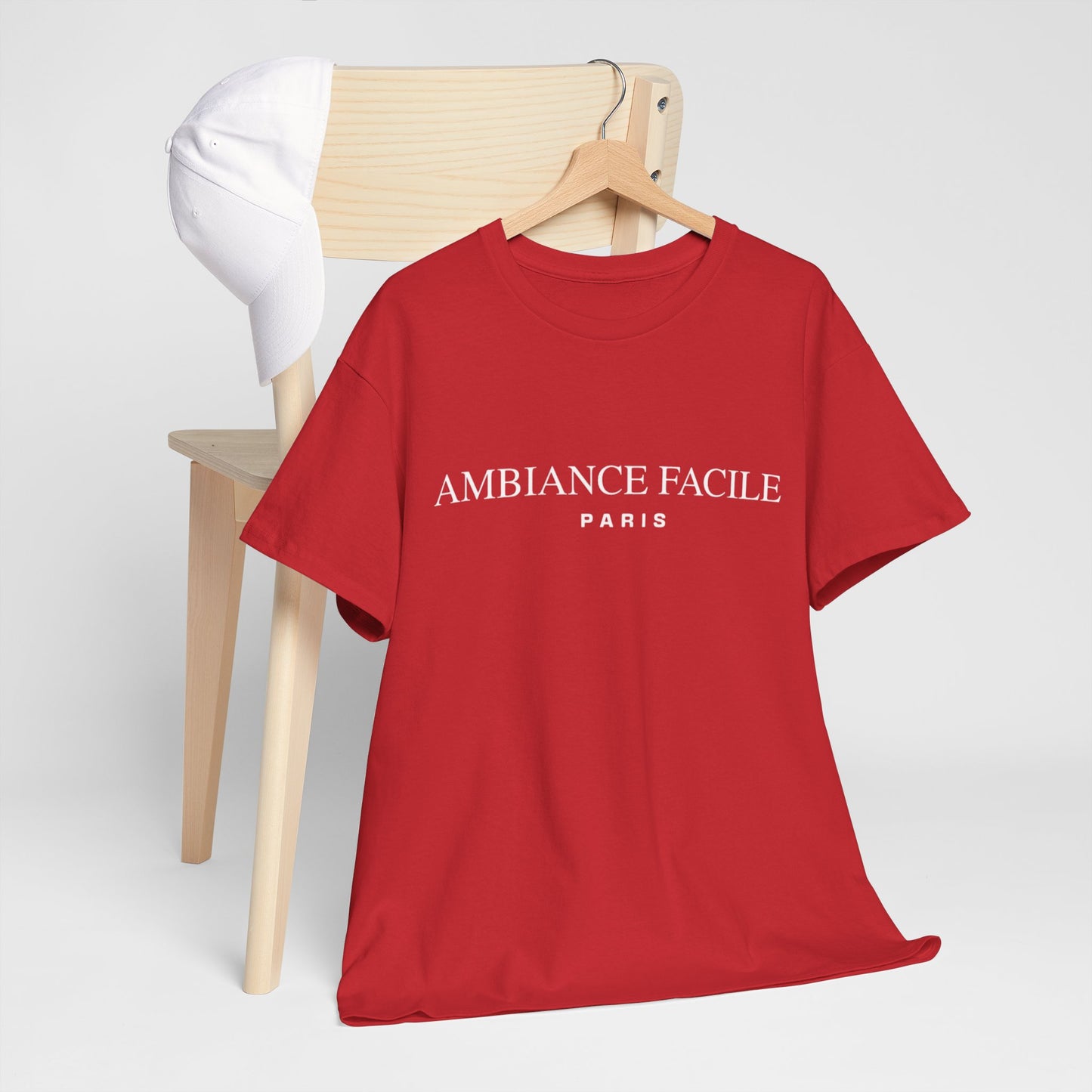 T-shirt AF rouge unisexe