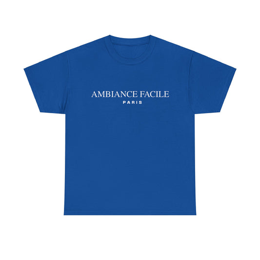 T-shirt AF bleu unisexe