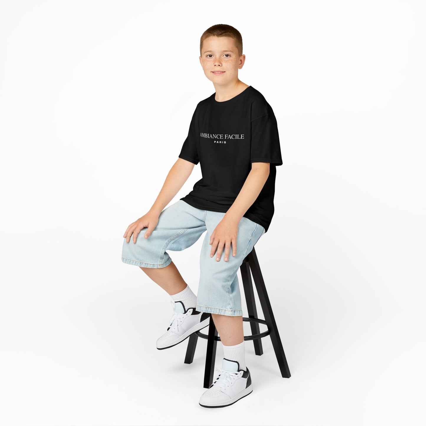 T-shirt AF black enfant