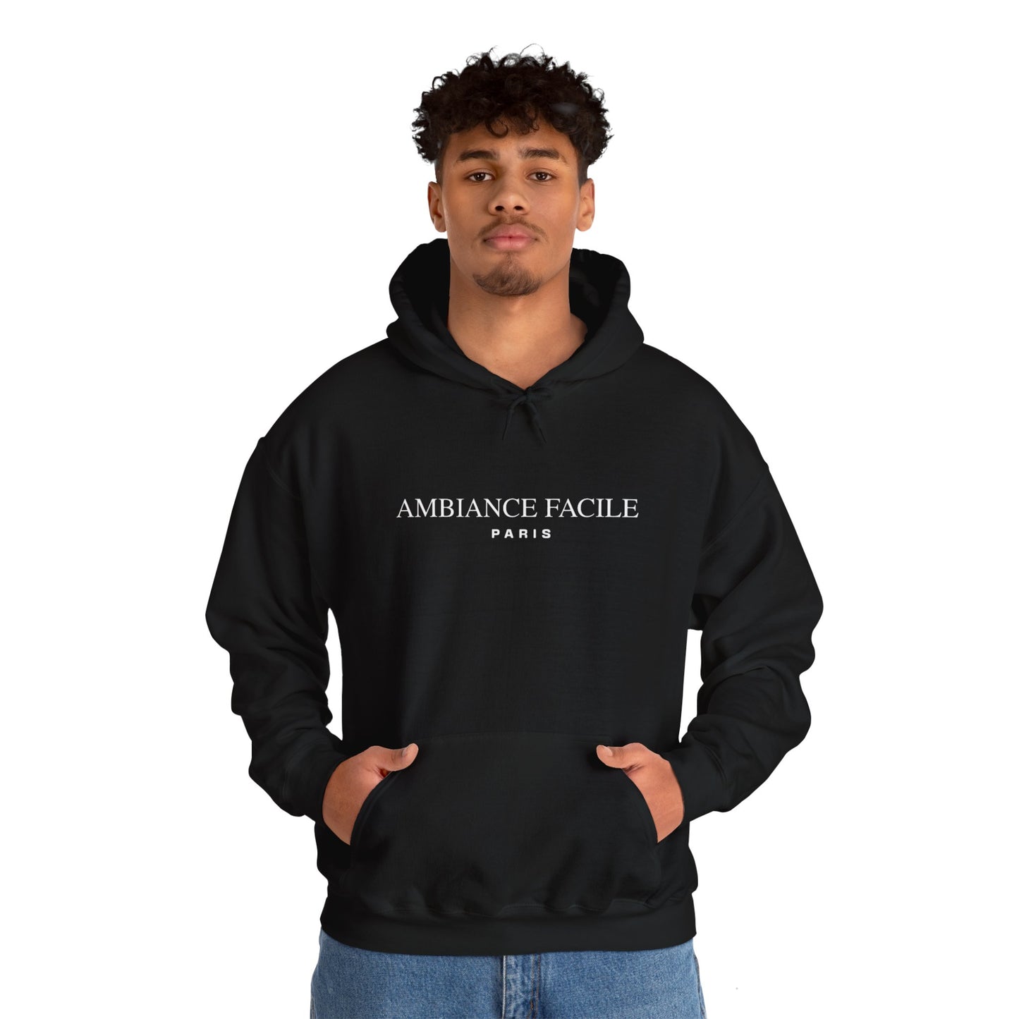 Hoodie AF Black unisexe