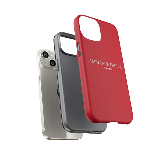 Coque AF iPhone rouge