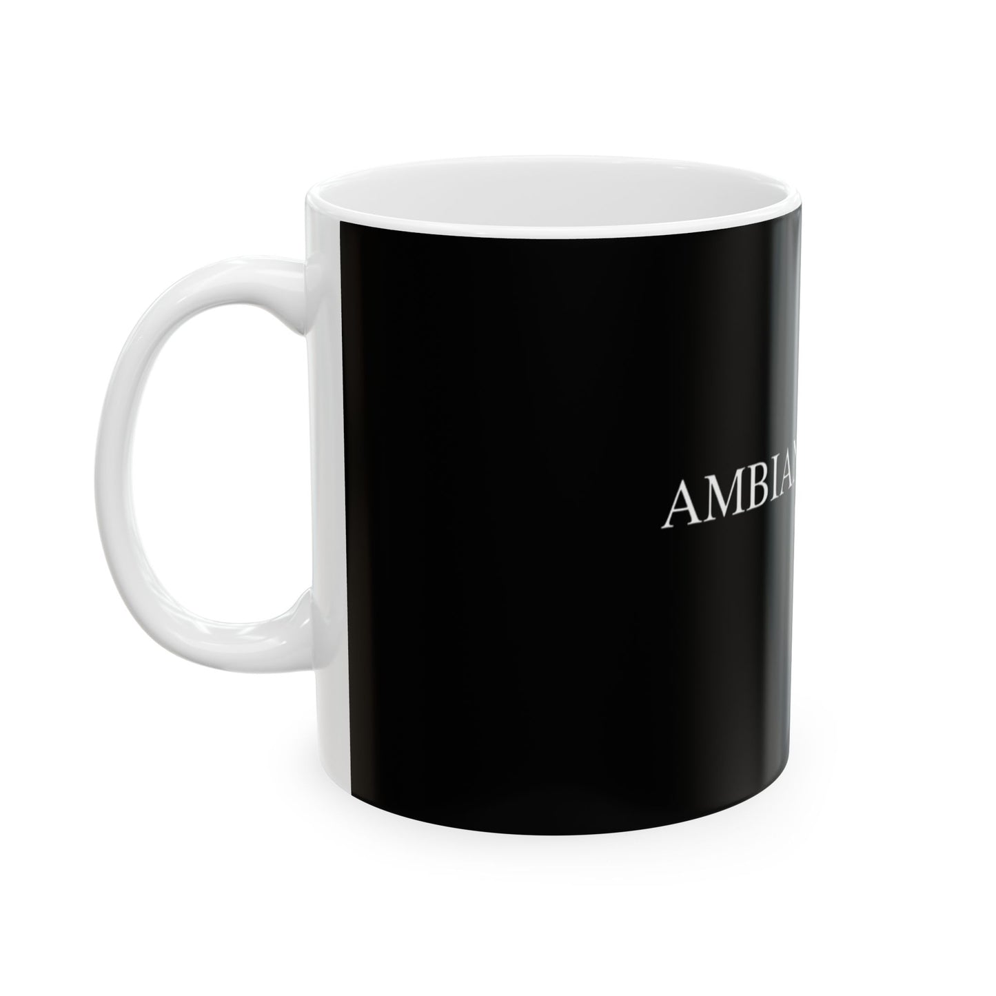 Mug AF noir, (11oz, 15oz)